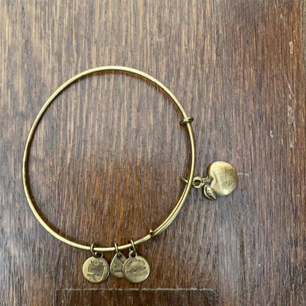 Alex and Ani Apple bracelet